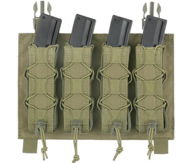 Magazine Pouch 4 Mags Buckle UP Plattform Olive passend für P90/UMP/MP5